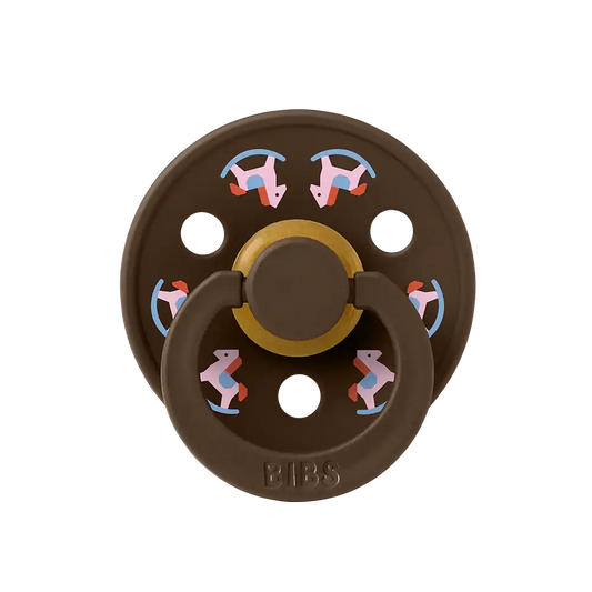 Colour Holiday Horse Pacifier - Mocha