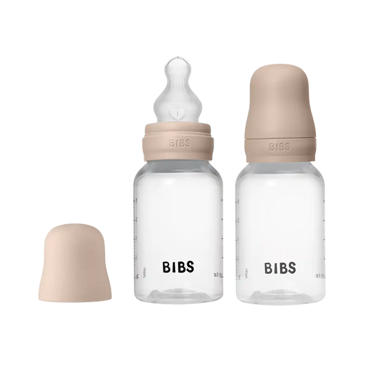 Baby BPA-Free PP Bottle Set 5oz 2 Pack Silicone - Blush