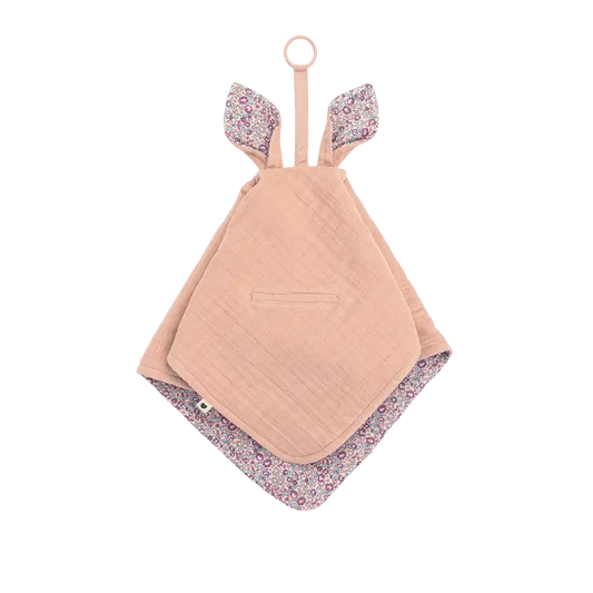 BIBS x LIBERTY Cuddle Cloth Kangaroo Eloise - Blush