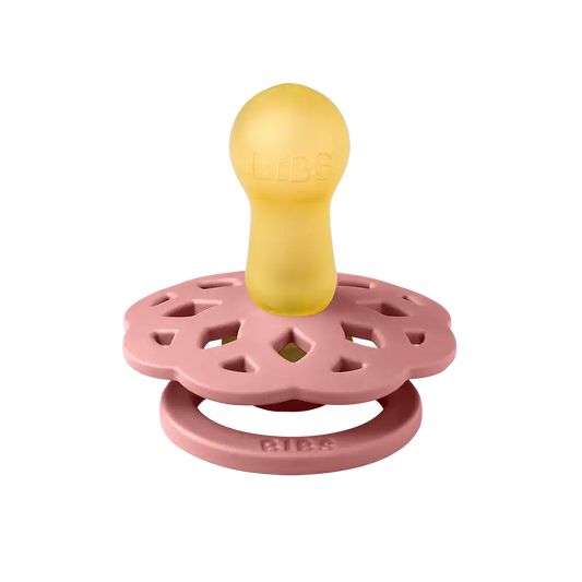 Boheme Pacifiers 2 Pack - Dusty Pink/Elderberry