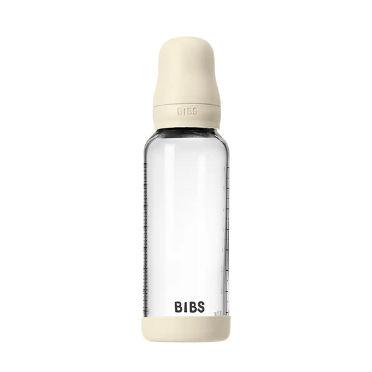 Baby Glass Bottle Set 8oz Latex - Ivory
