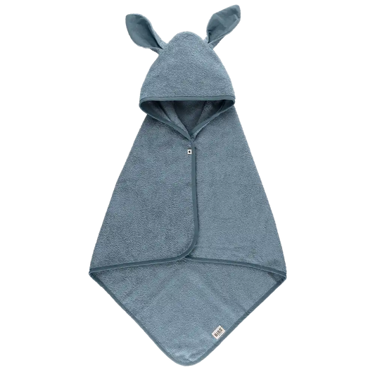 Kangaroo Hoodie Towel Baby - Petrol