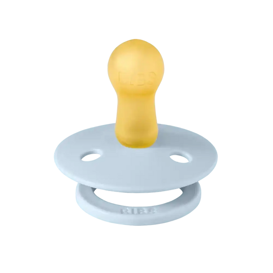 STUDIO Colour Pacifiers 2 Pack Polka - Baby Blue/Steel Blue