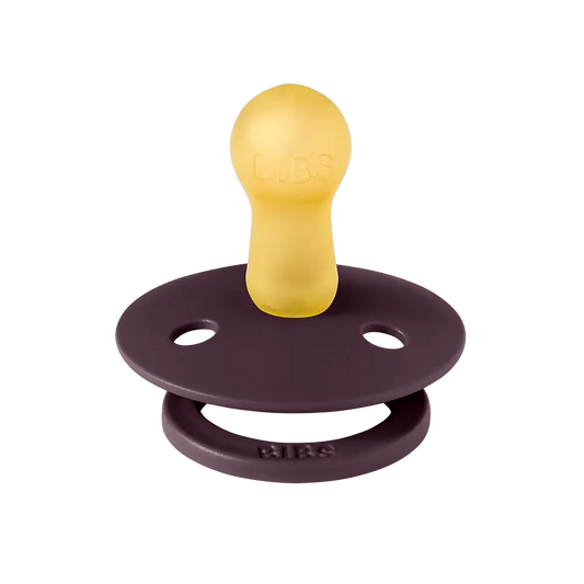 Colour Pacifiers 2 Pack - Petal/Plum