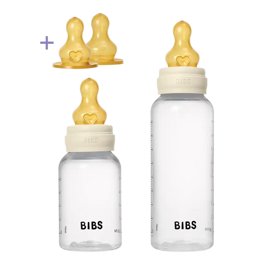 Baby BPA-Free PP Bottle Grow and Flow set 5oz/9oz Latex - Ivory