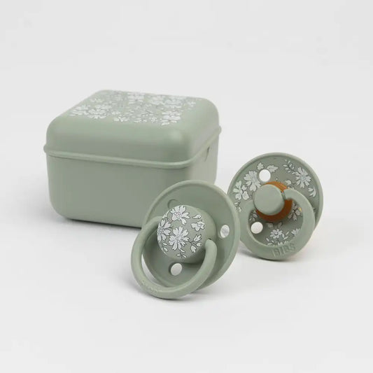 BIBS x LIBERTY De Lux 2 Pack Capel - Sage Mix