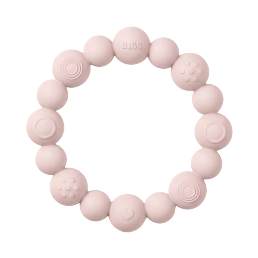 Beaded Teething Ring - Petal