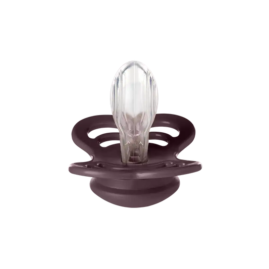 Supreme Pacifiers 2 Pack - Baby Pink/Plum