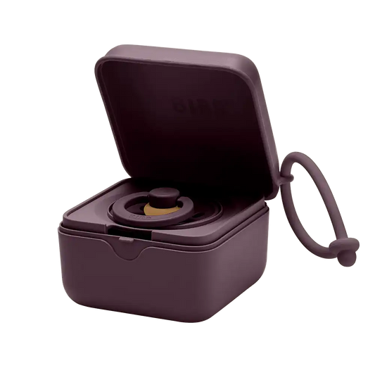 Pacifier Box - Plum