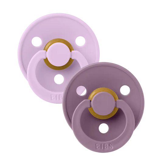 Colour Pacifiers 2 Pack - Violet Sky/Mauve
