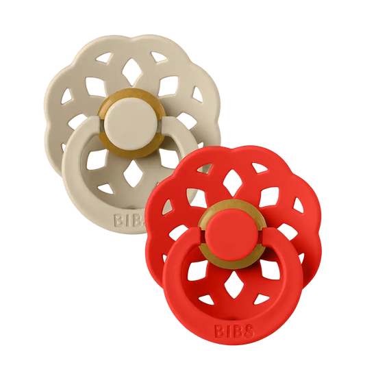 Boheme Pacifiers 2 Pack - Vanilla/Candy Apple