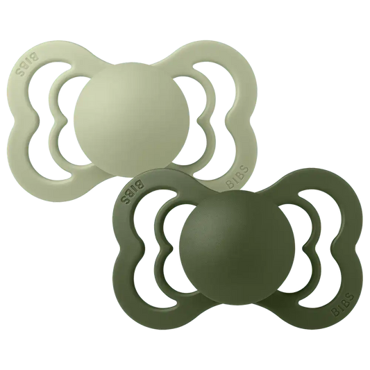 Supreme Pacifiers 2 Pack - Sage/Hunter Green