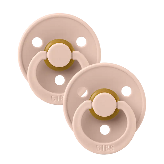Colour Pacifiers 2 Pack - Blush/Blush