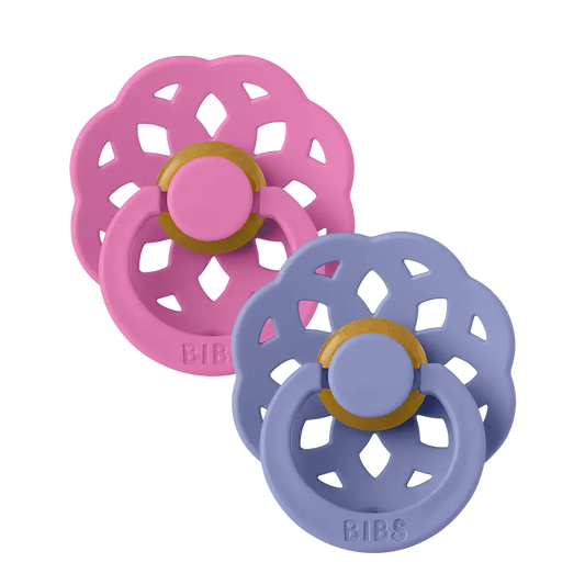 Boheme Pacifiers 2 Pack - Bubblegum/Peri