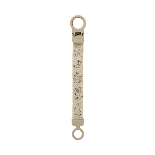 BIBS x Moomin Pacifier Clip Loop - Vanilla