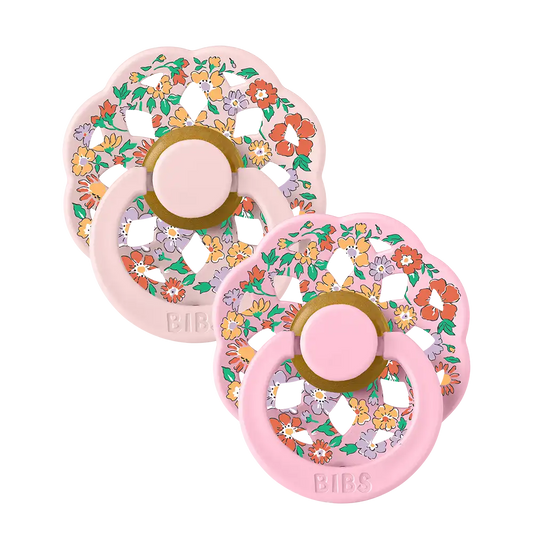 BIBS x LIBERTY Boheme Pacifiers 2 Pack Oscar Meadow - Blossom Mix