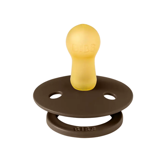 Colour Pacifiers 2 Pack - Mocha/Dark Oak