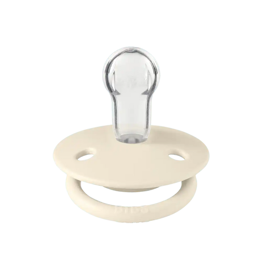 BIBS x Moomin De Lux Pacifiers 2 Pack Little My - Ivory/Vanilla