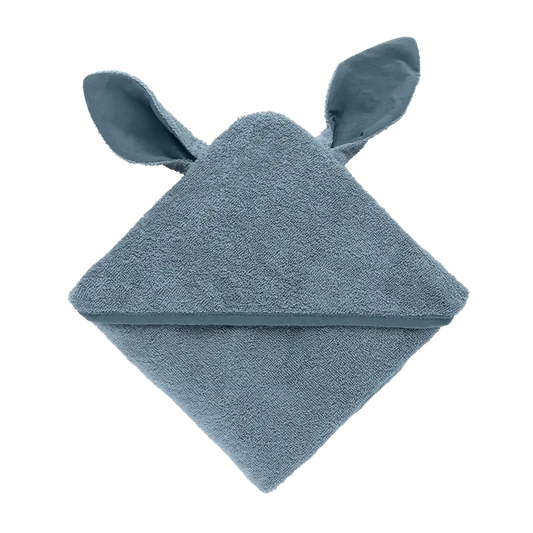 Kangaroo Hoodie Towel Baby - Petrol
