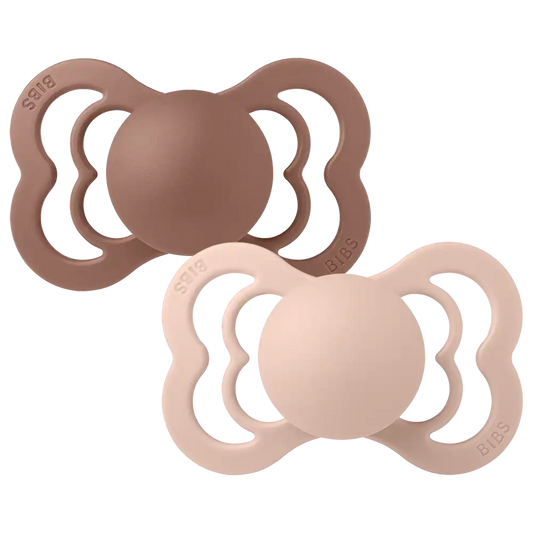 Supreme Pacifiers 2 Pack - Woodchuck/Blush