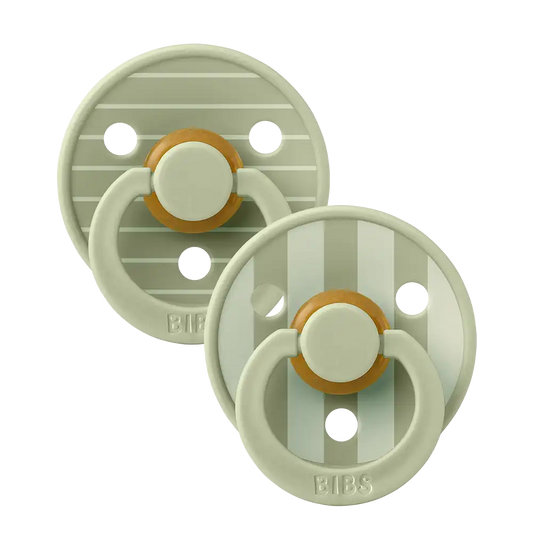 STUDIO Colour Pacifiers 2 Pack Pin - Sage Mix