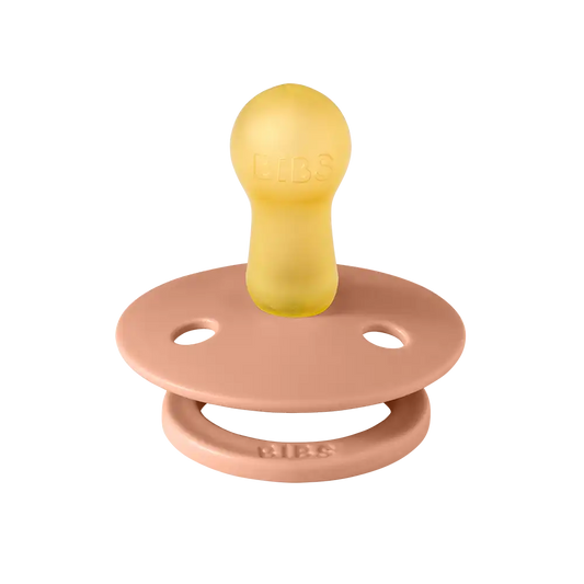 Colour Pacifiers 2 Pack - Vanilla/Peach