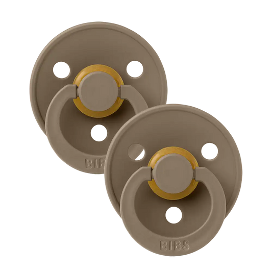 Colour Pacifiers 2 Pack - Dark Oak/Dark Oak