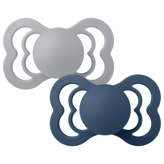 Supreme Pacifiers 2 Pack - Cloud/Steel Blue
