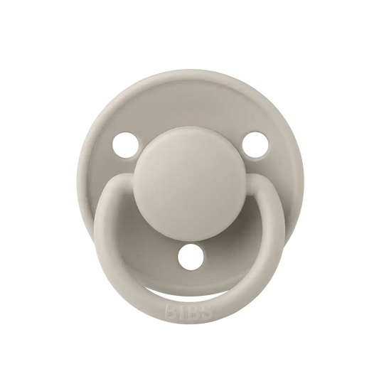 De Lux Pacifiers 2 Pack - Sand/Iron