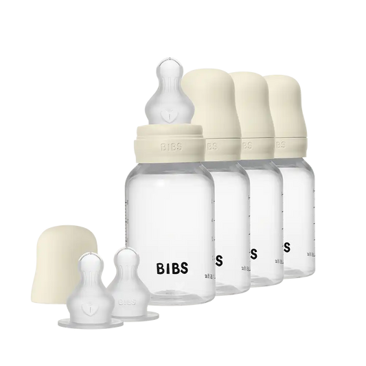 Baby BPA-Free PP Bottle 5oz 4 Pack Silicone - Ivory