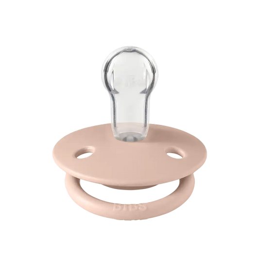 De Lux Pacifiers 2 Pack - Vanilla/Peach
