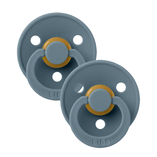 Colour Pacifiers 2 Pack - Petrol/Petrol