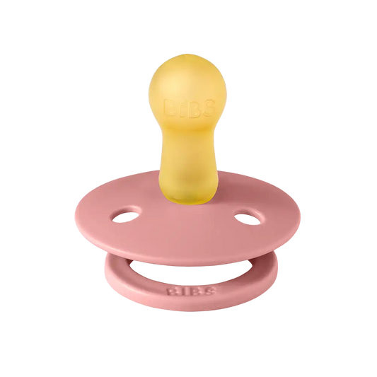 Colour Pacifiers 2 Pack - Dusty Pink/Elderberry