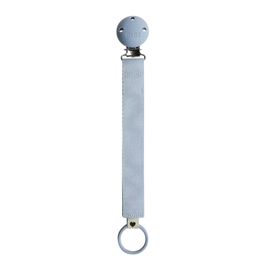 Pacifier Clip Ribbon - Dusty Blue