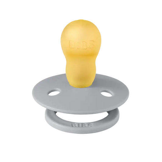 Colour Pacifiers 2 Pack - Cloud/Black