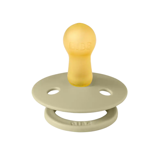 Colour Pacifiers 2 Pack - Khaki/Dusty Blue