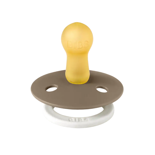Colour GLOW Pacifiers 2 Pack - Vanilla/Dark Oak