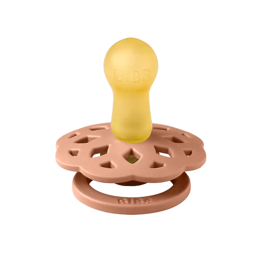 Boheme Pacifiers 2 Pack - Peach/Woodchuck