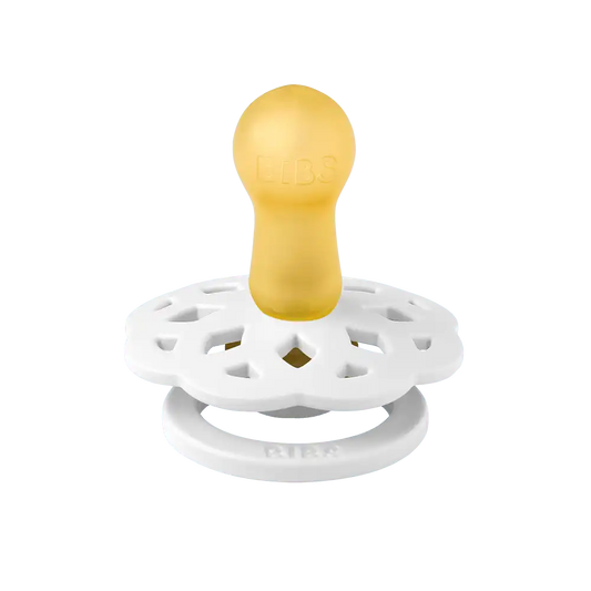 Boheme Pacifiers 2 Pack - White/Sunshine