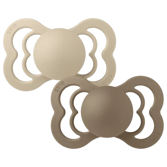 Supreme Pacifiers 2 Pack - Vanilla/Dark Oak