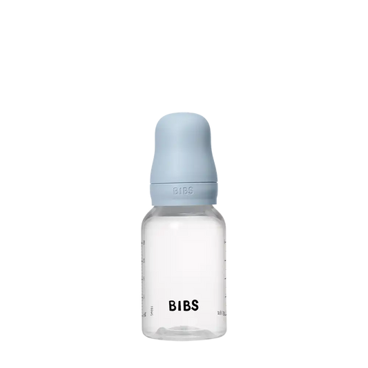 Baby BPA-Free PP Bottle Set 5oz Silicone - Baby Blue