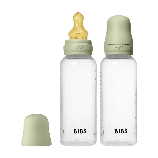 Baby BPA-Free PP Bottle Set 9oz 2 Pack Latex - Sage