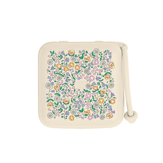 BIBS x LIBERTY Pacifier Box Chloe Meadow - Ivory