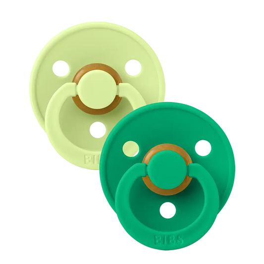 Colour Pacifiers 2 Pack - Matcha/Cactus