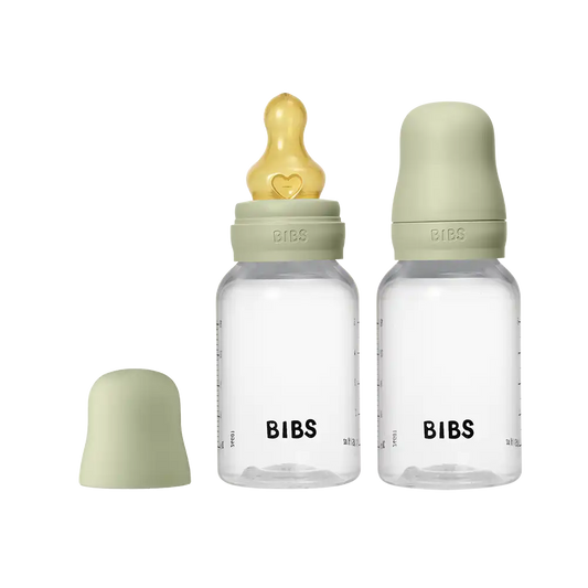 Baby BPA-Free PP Bottle Set 5oz 2 Pack Latex - Sage