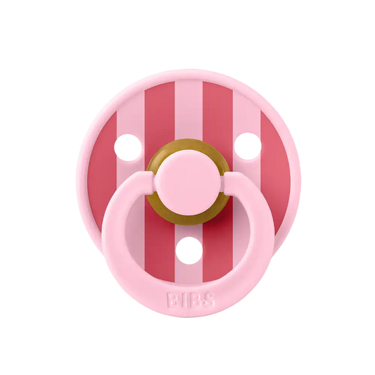 STUDIO Colour Pacifier Block - Baby Pink/Coral