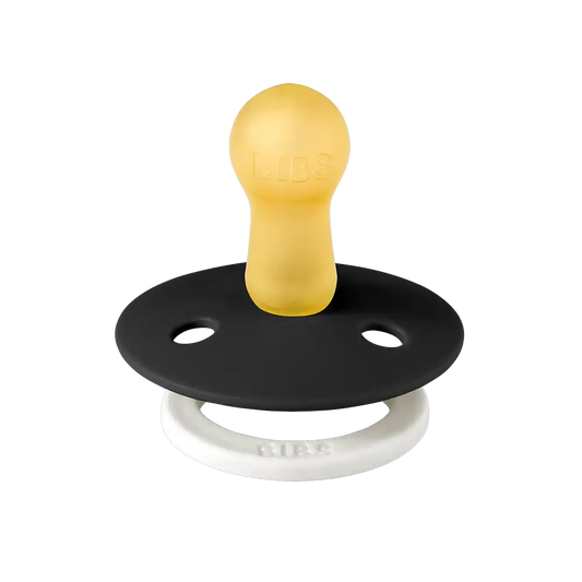 Colour GLOW Pacifier - Black