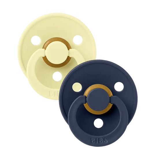 Colour Pacifiers 2 Pack - Luna/Deep space