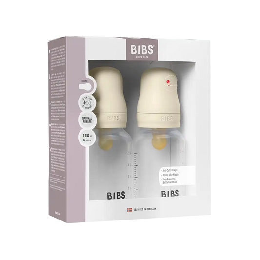 Baby BPA-Free PP Bottle Set 5oz 2 Pack Latex - Ivory