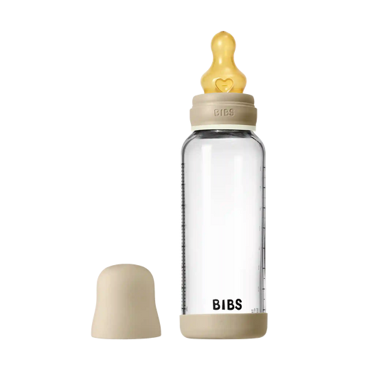 Baby Glass Bottle Glow Set 8oz Latex - Vanilla